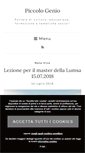 Mobile Screenshot of piccologenio.it